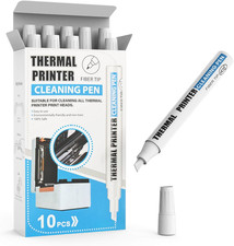 Thermal Printer Cleaning Pen 10 Pack, Printhead Cleaner for Receipt Label POS picture