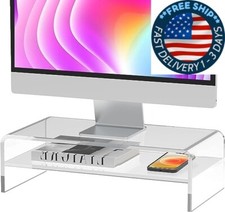 Elevador de acrílico para soporte de monitor, soporte de acrílico para monitor. picture