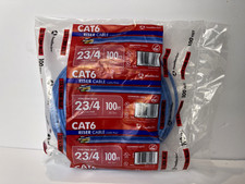 CAT6 Riser Cable CMR-Blue 23/4 Gauge/Pair 100ft. 23 Gauge 4 pair Cat 6 Southwire picture