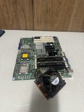 Supermicro X7DVA-E Dual LGA771 Server Motherboard w/ Heatsinks & Fan Untested picture