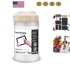 Large Alcohol Cleaning Wipes for Electronics - 70 Count in Convenient Canister picture