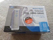 Western Digital Dual-Option 80GB External 7200RPM (WDXUB800BBNN) HDD picture