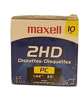 Maxwell Floppy Disk MF 2HD High Density 3 1/2