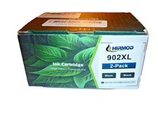 HIRMOD 902XL Black Ink Cartridge 2-Pack 6978 6968 6974 6975 picture