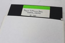 Vintage Computer Floppy Disk Asgard Software Demo Graphics Assembly 1985 Rare picture