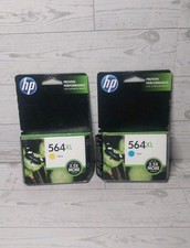 NEW HP 564XL Cyan Yellow Color Ink Cartridges Expired 2014   picture
