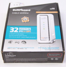 ARRIS SURFboard SB6190 DOCSIS 3.0 32 x 8 Gigabit Cable Modem White ~NEW~ picture