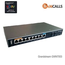 Grandstream GS-GWN7003 9x Gigabit 2x 2.5Giga Port VPN FIrewall VoiP QoS Router picture