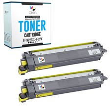 2-Pack Compatible CMYi TN-229XL Yellow Toner Cartridge fits Brother HL-L8245CDW picture
