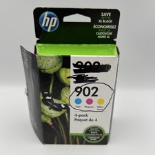 6pk Genuine HP 902 Color OfficeJet 6960 6965 6968 6978 6970 Expired 2022-23 picture