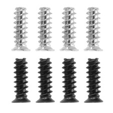 60Pcs M5 x 15mm Phillips Head Computer Case Fan Screws Kit, Silver/Black picture