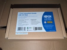 New Tripp Lite U360-007-IND 7-Port Industrial Grade USB 3.0 Hub Rugged Metal ESD picture