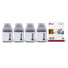 4Pk LTS TN360 Black Toner Refill Kit Compatible for Brother HL-2140 2150N picture