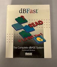 Computer Associates dBFast Version 1.7 1991 Vintage Computer Software picture
