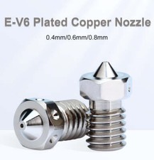 Plated Copper V6 Nozzles (.4mm, .6mm, .8mm) - E3D TriangleLab picture