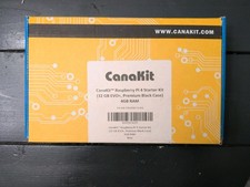 CanaKit Raspberry Pi 4 Starter Kit 4GB RAM 32GB EVO+ Premium (Black) (Open Box) picture