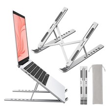Soporte para portátil de escritorio, soporte de aluminio para MacBook picture