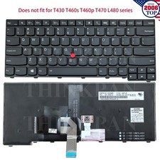 Genuine US Keyboard Backlit for Lenovo Thinkpad E431 L440 T440 T440p T450 T460 picture