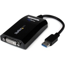 StarTech USB32DVIPRO USB 3.0 to DVI Adapter 2048x1152 Black picture