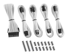 CableMod 8x8 Series Classic Sleeved Cable Extension Kit White picture