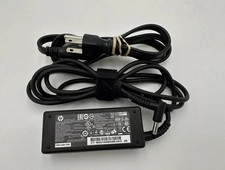 Lots of 100 Genuine HP 45W blue tip laptop AC Adapter Power Supply charger 19.5V picture