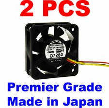 2-Pack 40x40x13mm 12V 3-Pin 9000RPM High Speed Server Cooling Fan 40mm picture