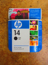HP 14 C5011DN Black Print Cartridge Sealed INK picture