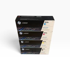HP 414A W2020A W2021A W2022A W2023A Toner Cartridge Set of 4 C,M,Y,B New picture