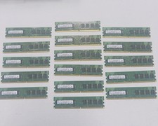Lot of 16 Samsung 1GB DDR2-800 PC2-6400U RAM M378T2863QZS-CF7 Desktop Memory picture