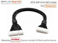 ⚡️ATX 24-Pin Cable for Seasonic FOCUS Gold GM650 GX750 GX1000 -📏60cm/24 inch picture