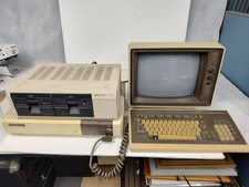 NEC PC-8801 main unit, MiniDisk Unit, monitor, and keyboard set. From Japan. picture