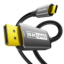 USB C to Display Port 1.4 Cable (8K@60Hz 4K@240Hz) 6FT for Laptop picture