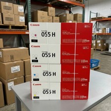 Canon 055H Toner 4-Pack | Black Cyan Magenta Yellow | For MF743Cdw MF741Cdw picture
