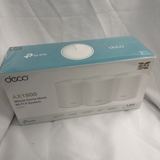 TP-Link Deco X20( 3-Pack) AX1800 Whole Home Mesh Wi-Fi 6 System New Sealed picture