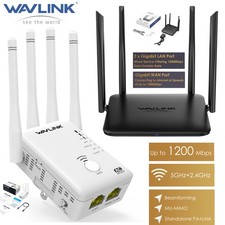 WiFi Range Extender Repeater Wireless Amplifier Router Signal Booster 1200Mbps picture