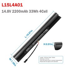 L15L4E01 L15L4A01 Battery For Lenovo Ideapad 110-15 V310-14IKB V510-15IKB 300-15 picture