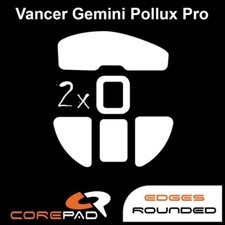 Corepad Skatez Vancer Gemini Pollux Pro Replacement Mouse Feet Hyperglide PTFE Teflon picture