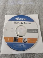 Memorex Total Media Backup Software CD ArcSoft Windows XP Vista Mac OS X 2007 picture