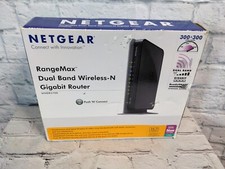 NETGEAR Dual Band 4-Port RangeMax Gigabit Wireless N300 Router #WNDR3700 b6 picture