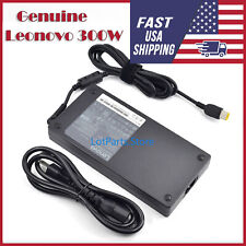 Genuine Lenovo USB Square Tip Yellow Pro 7 300W Laptop AC Charger Power Adapter picture