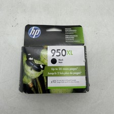 HP 950XL CN045AN Black Original High Yield Ink Cartridge Sealed Exp 2019-2020 picture