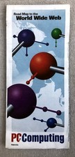 PC Computing Road Map to the World Wide Web 1995 Timothy Edward Downs Rare Retro picture