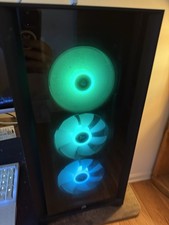 Corsair iCUE 4000X ATX Mid Tower PC Case Glass Side Panel & Front RGB Fans picture