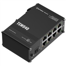 TSW040000000 Teltonika · Switch · TSW040 8 Port 10/100 PoE+ Industrial Unmana ~D~ picture