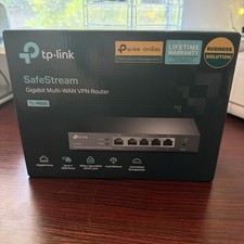 TP LINK SafeStream Gigabit Multi WAN VPN Router TL-R605 picture