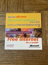 Microsoft Network 2.5 PC Software picture