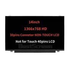 14'' Screen Replacement for B140XTN02.E HD 1366x768 HD LCD LED Display 30 Pin picture