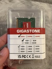 Gigastone 8GB (2x4GB) DDR3 1600MHz PC3-12800 SODIMM Laptop Memory RAM – New picture