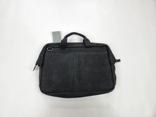 Amsterdam Heritage Messanger Laptop Bag Black Leather Missing Shoulder Strap NWT picture