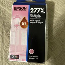 Epson 277XL Light Magenta Ink Cartridges Exp. 8/2028 picture